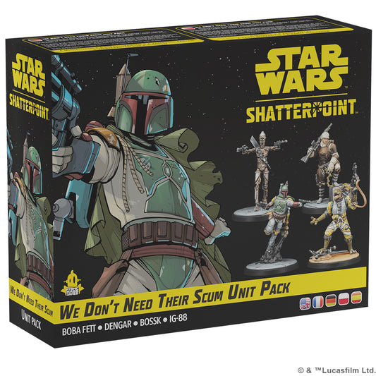 Star Wars Shatterpoint - We Don't Need Their Scum Squad Pack