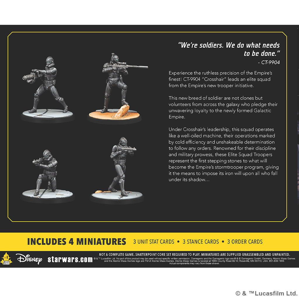 Star Wars Shatterpoint - Good Soldiers Follow Orders Squad Pack