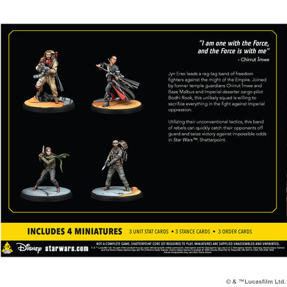 Star Wars Shatterpoint – This is Rogue One Squad Pack