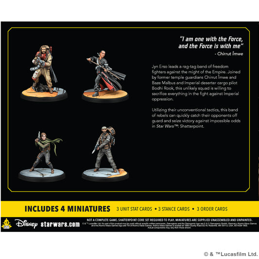 Star Wars Shatterpoint – This is Rogue One Squad Pack