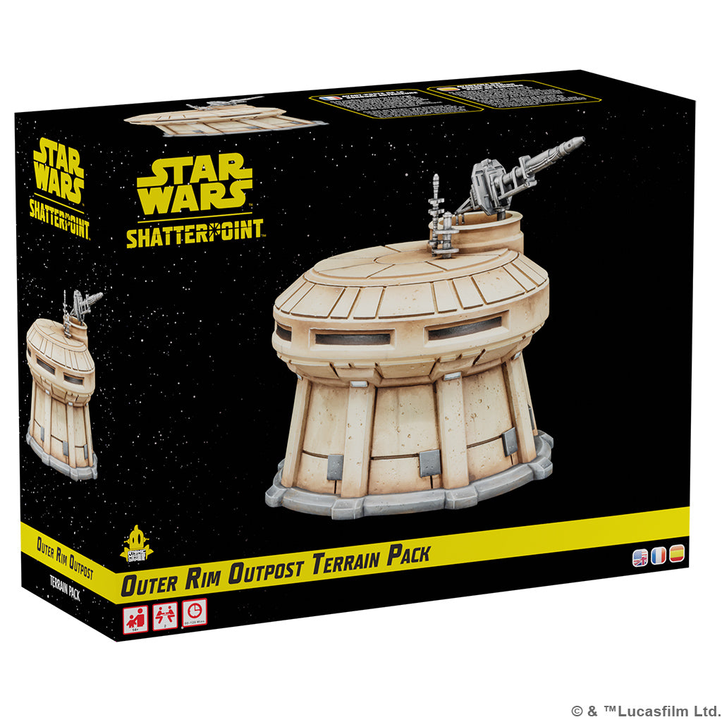 Star Wars Shatterpoint - Outer Rim Outpost Terrain pack