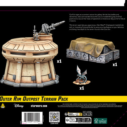 Star Wars Shatterpoint - Outer Rim Outpost Terrain pack