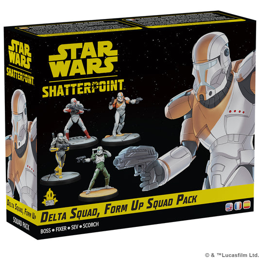 Star Wars Shatterpoint – Delta Squad, Form Up Squad Pack