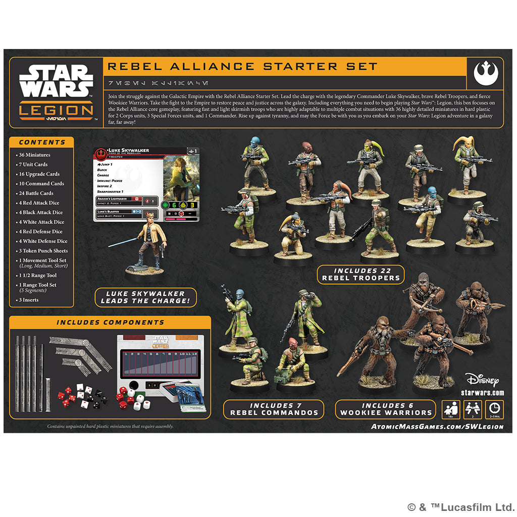 Star Wars Legion – Rebel Alliance Starter Set