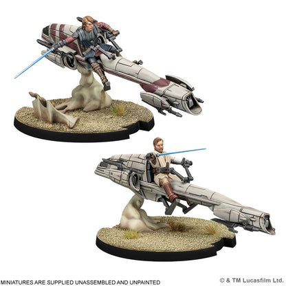 Star Wars Legion - Jedi General on BARC Speeder