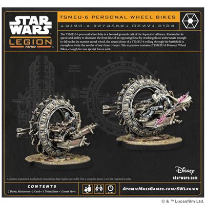 Star Wars Legion - TSMEU-6 Personal Wheel Bike