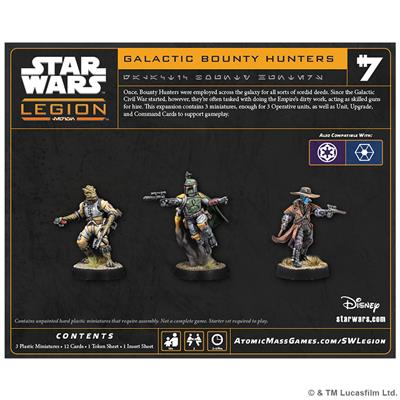Star Wars Legion – Galactic Bounty Hunters
