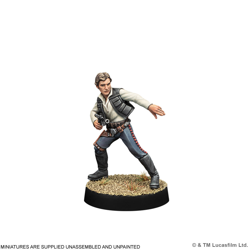 Star Wars Legion - Han Solo (Scoundrel Han) & Chewie