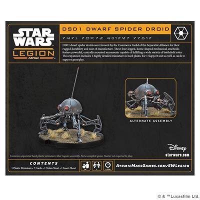 Star Wars Legion - DSD1 Dwarf Spider Droid