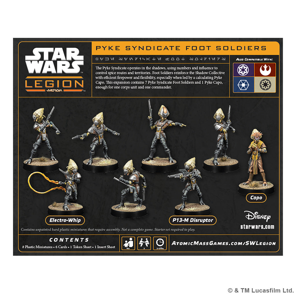 Star Wars Legion - Pyke Syndicate Foot Soliders