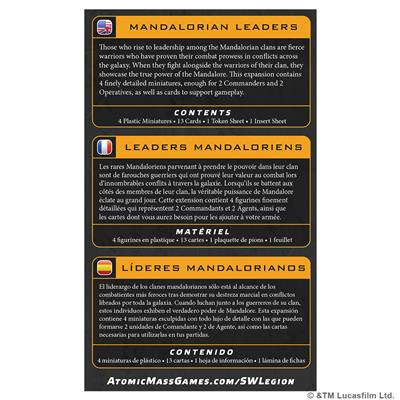 Star Wars Legion – Mandalorian Leaders