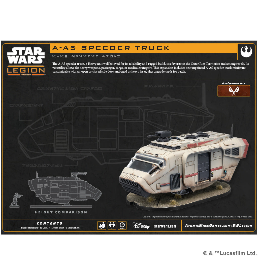 Star Wars Legion - A-A5 Speeder Truck