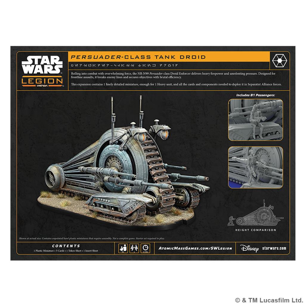 Star Wars Legion - Legion – NR-N99 Persuader Droidy