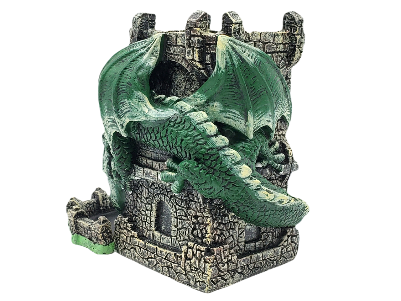 Dragon's Fury Dice Tower - Green Dragon