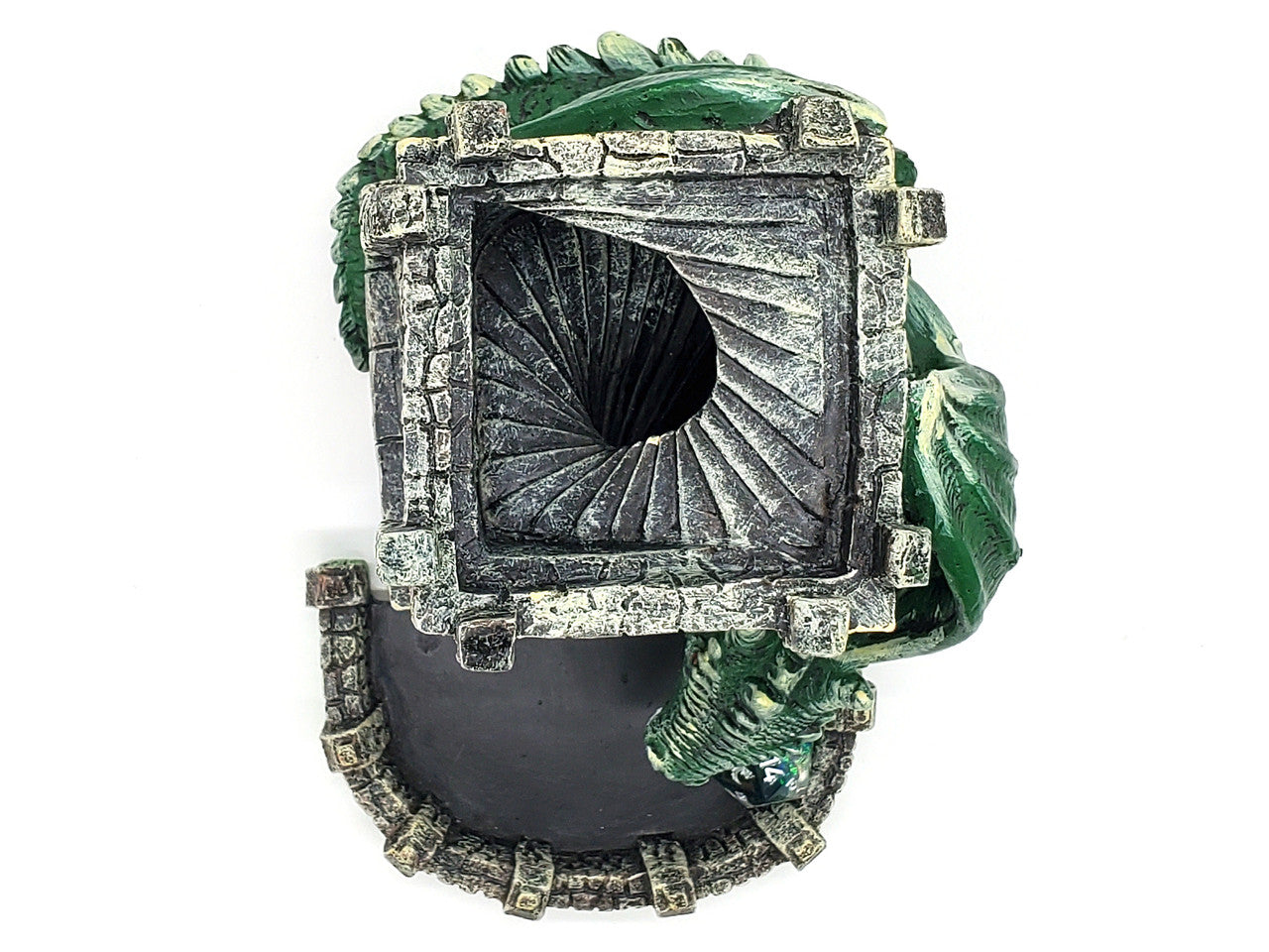 Dragon's Fury Dice Tower - Green Dragon