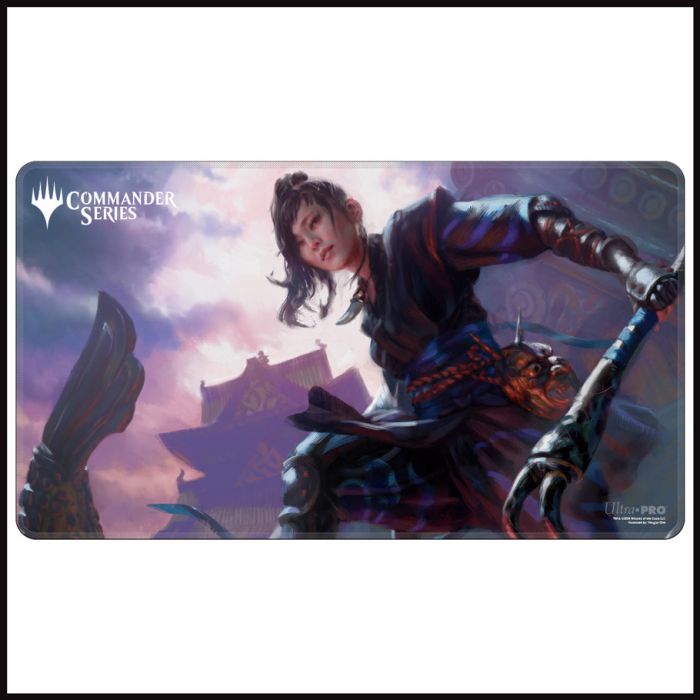 MTG - Commander Series: Yuriko, the Tiger's Shadow Stitched Edge Playmat