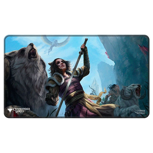 MTG - Playmat, Commander Series: Stitched Edge: Winota Joiner of Forces