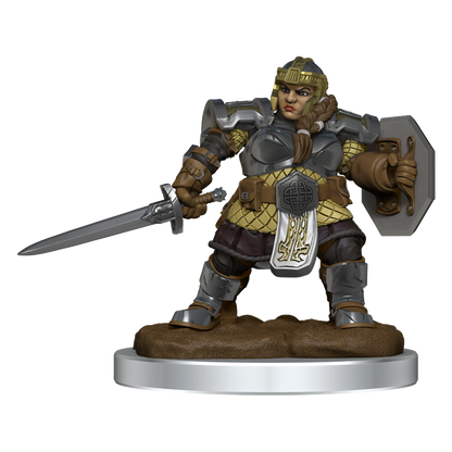D&D Nolzur’s Marvelous Miniatures: W16 - Dwarf Female Fighter