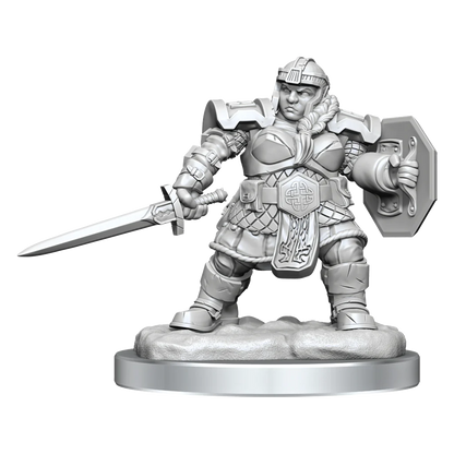 D&D Nolzur’s Marvelous Miniatures: W16 - Dwarf Female Fighter