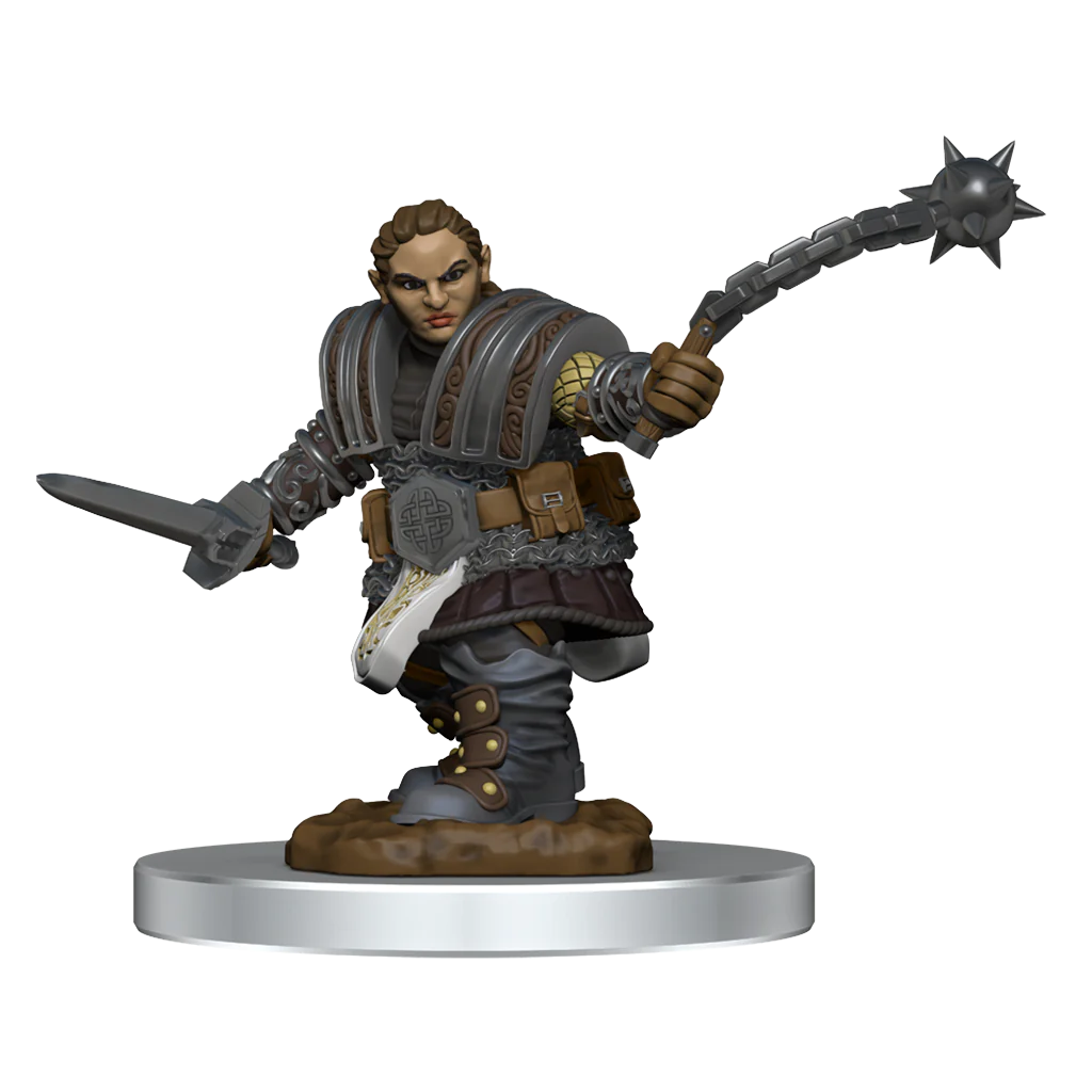 D&D Nolzur’s Marvelous Miniatures: W16 - Dwarf Female Fighter