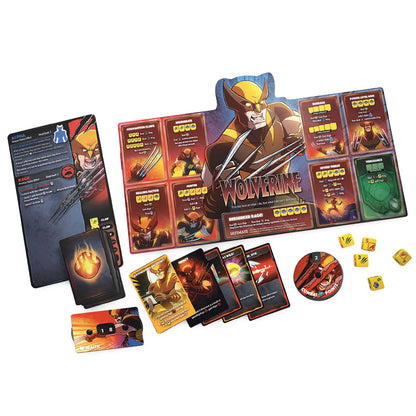 Marvel Dice Throne: X-Men Box 1 Fighters (Iceman, Psylocke, Storm, and Wolverine)