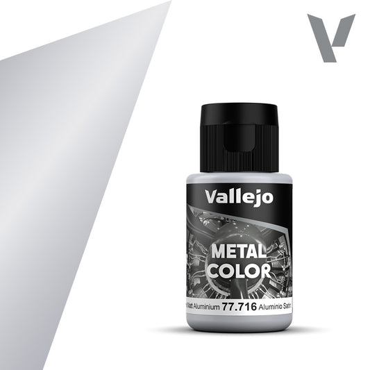 Vallejo - Metal Color, 77.716
Semi Matt Aluminium