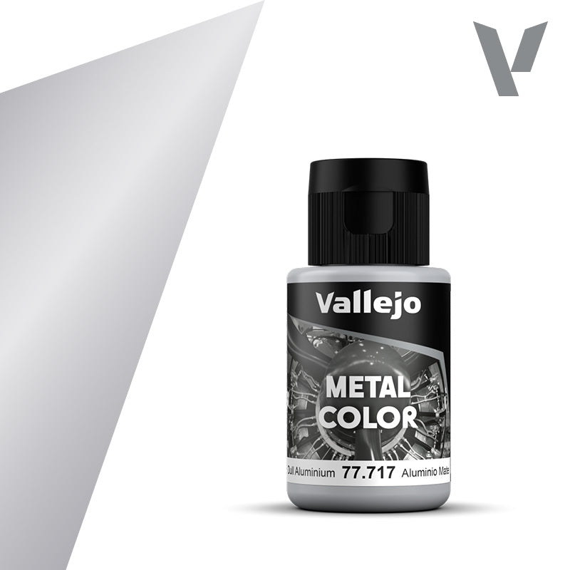 Vallejo - Metal Color, 77.717
Dull Aluminium