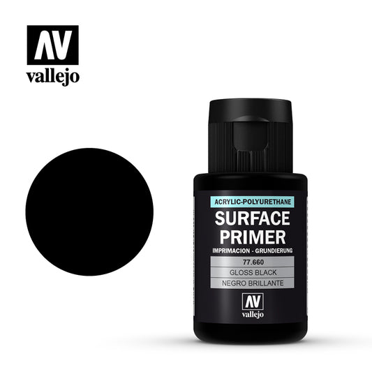 Vallejo - Primers, 77.660
Gloss Black