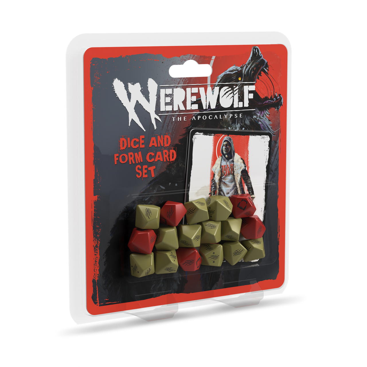 Werewolf The Apocalypse: RPG - Dice and Form Card Set