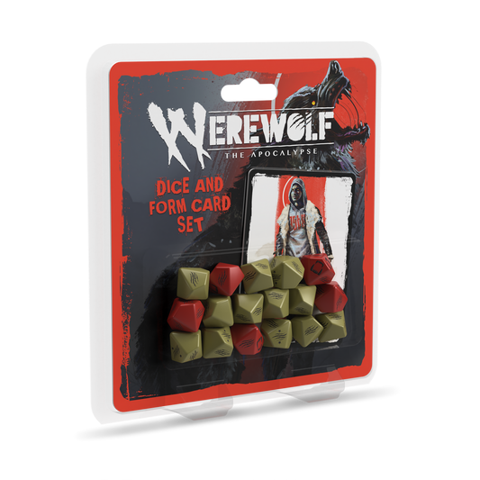 Werewolf The Apocalypse: RPG - Dice and Form Card Set