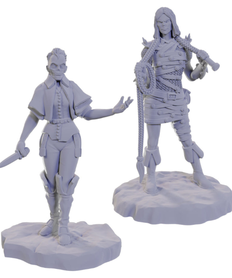 Deep Cuts Unpainted Miniatures: W22 - Urdefhan Lasher & Death Scout