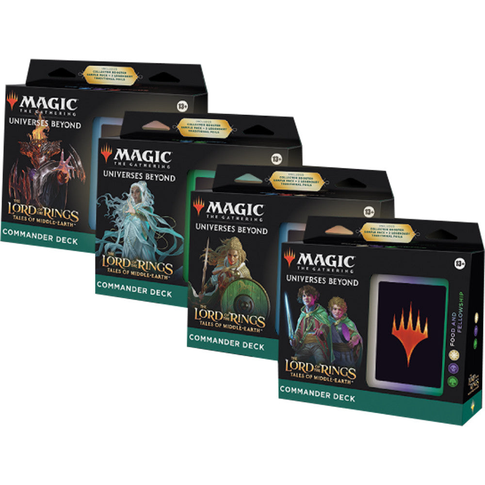 MTG - Lord of the Rings Commander Decks - Set of 4