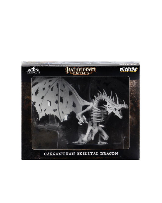 Deep Cuts Unpainted Miniatures: W11 - Gargantuan Skeletal Dragon