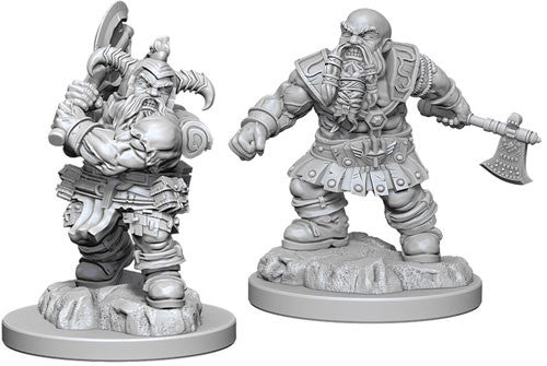 D&D Nolzur’s Marvelous Miniatures: W06 - Dwarf Male Barbarian