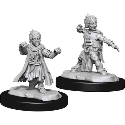Deep Cuts Unpainted Miniatures: W15 - Halfling Monk Male