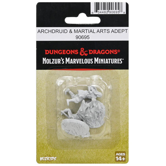 D&D Nolzur’s Marvelous Miniatures: W24 - Archdruid & Martial Arts Adept