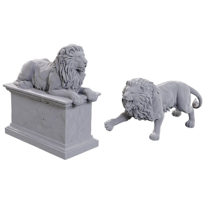 Deep Cuts Unpainted Miniatures: W24 - Stone Lion