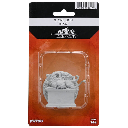 Deep Cuts Unpainted Miniatures: W24 - Stone Lion