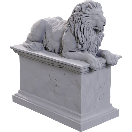 Deep Cuts Unpainted Miniatures: W24 - Stone Lion
