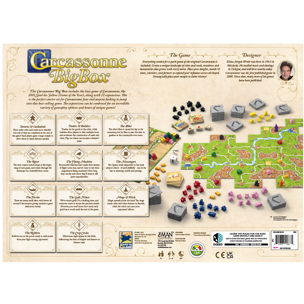 Carcassonne, Big Box 2022