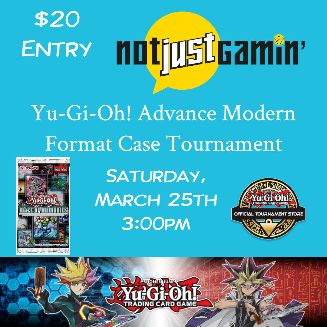 Yu-Gi-Oh! Case Tournament Ticket - Saturday, March 25 2023