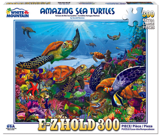 White Mountain Amazing Sea Turtles Puzzles