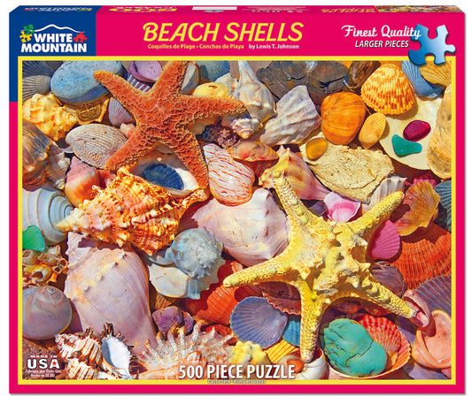 White Mountain Beach Shells Puzzle