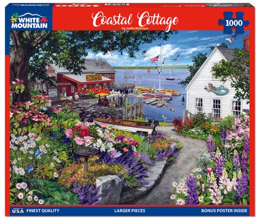 White Mountain Coastal Cottage Puzzle