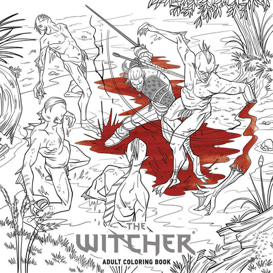 Witcher Adult Coloring Book TPB