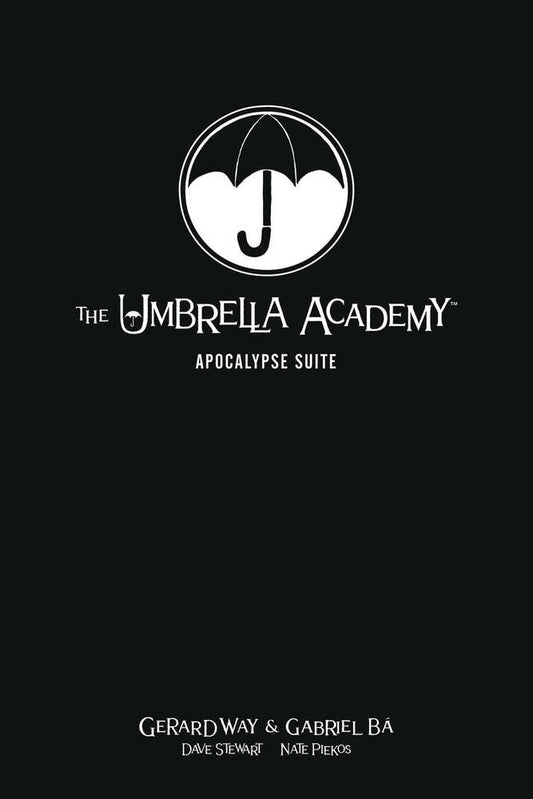 Umbrella Academy Library Edition Hardcover Volume 01 Apocalypse Suite