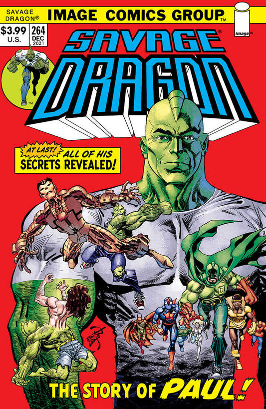 Savage Dragon #264 Cover B Retro 70s Trade Dress (Mature)
