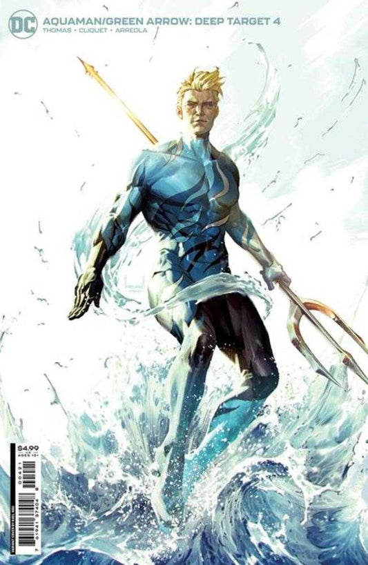 Aquaman Green Arrow Deep Target #4 (Of 7) Cover B Kael Ngu Card Stock Variant