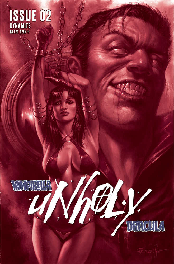 Vampirella Dracula Unholy #2 Cover F 10 Copy Variant Edition Parrillo Tin