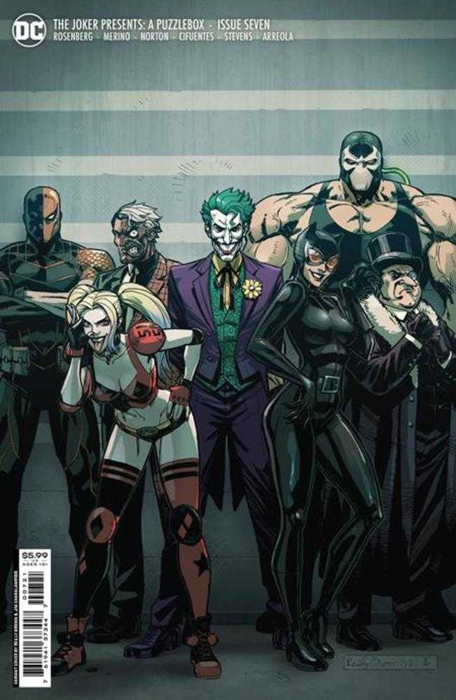 Joker Presents A Puzzlebox #7 (Of 7) Cover B Reilly Brown Card Stock Variant